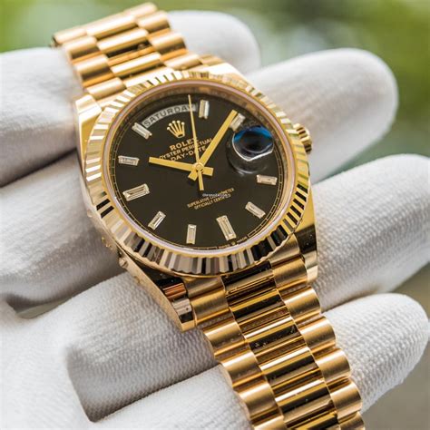 goldene rolex day date|rolex day date gold 40mm.